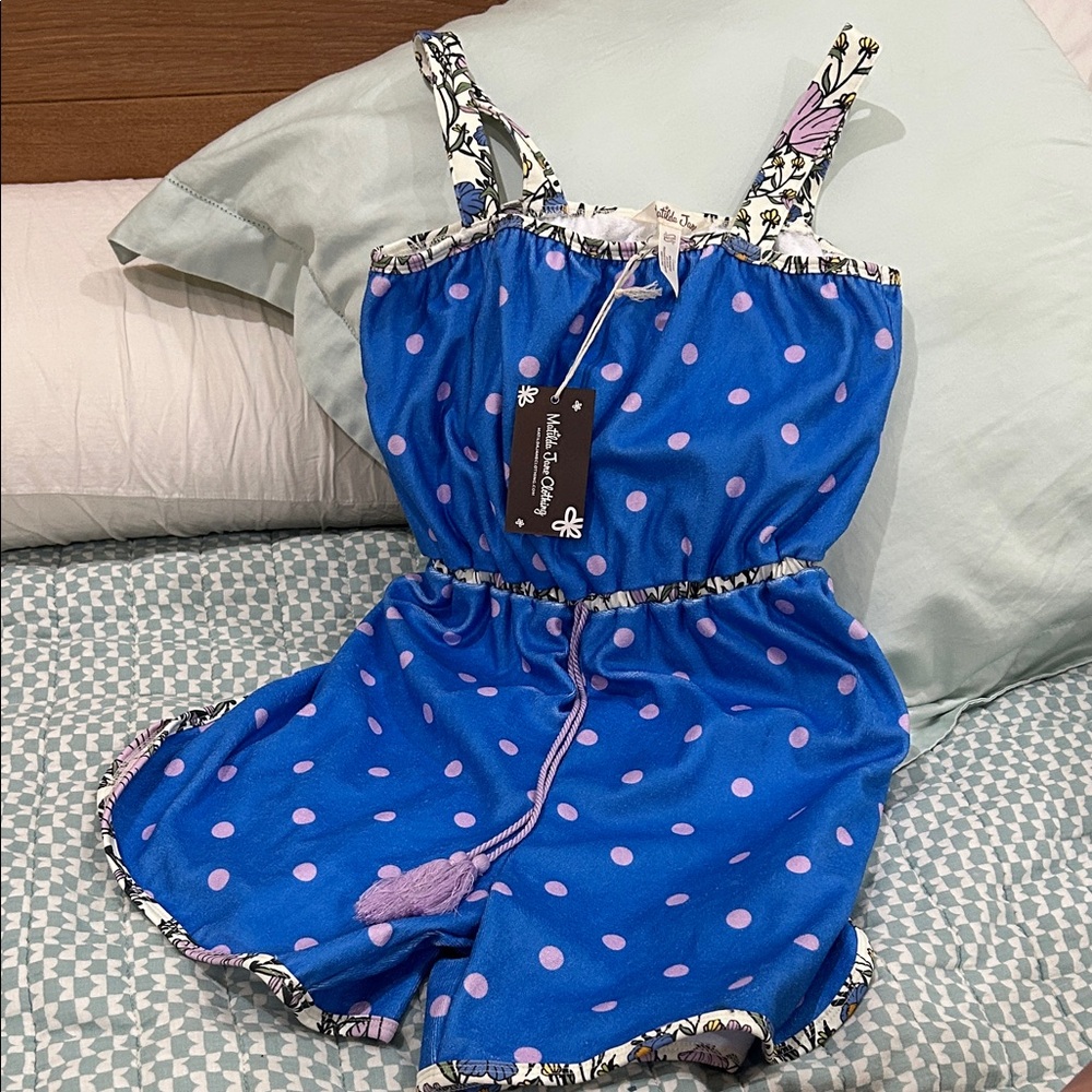 Matilda Jane Blue and Pink Kids Swim Coverup